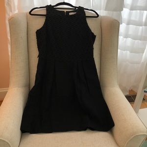 Ann Taylor Loft Black Mini Dress
